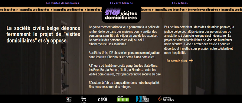 Stop Visites domiliciaires